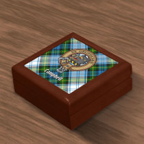 Campbell Crest over Dress Tartan Gift Box