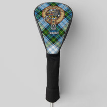 Campbell Crest over Dress Tartan Golf Head Cover