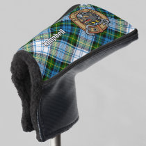 Campbell Crest over Dress Tartan Golf Head Cover
