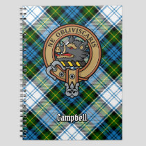 Campbell Crest over Dress Tartan Notebook