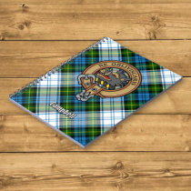 Campbell Crest over Dress Tartan Notebook
