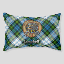 Campbell Crest over Dress Tartan Pet Bed