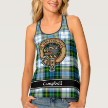 Campbell Crest over Dress Tartan Tank Top