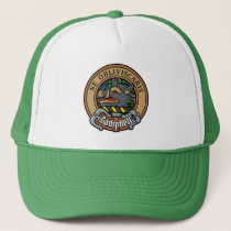 Campbell Crest over Dress Tartan Trucker Hat