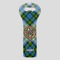 Campbell Crest over Dress Tartan Wine Bag