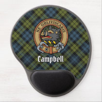 Campbell Crest over Tartan Gel Mouse Pad