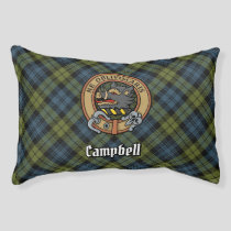 Campbell Crest over Tartan Pet Bed