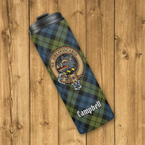 Campbell Crest over Tartan Thermal Tumbler