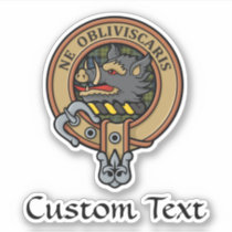 Campbell Crest Sticker