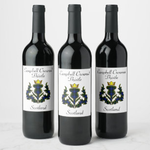 Campbell Crowned Thistle White Label