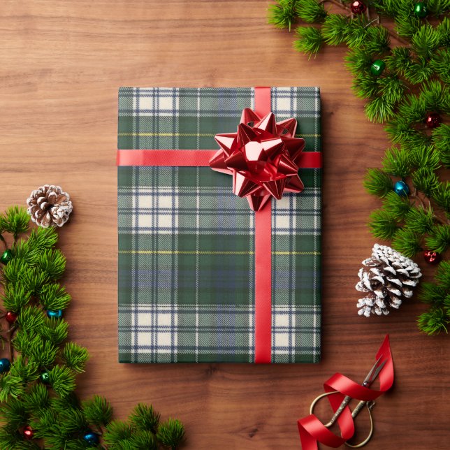 Campbell Dress Modern Scottish Tartan Wrapping Paper (Holiday Gift)