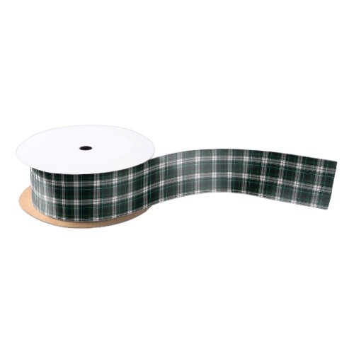 Campbell Dress Modern Tartan Plaid Pattern Satin Ribbon