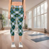 Campbell Dress Tartan Capri Leggings