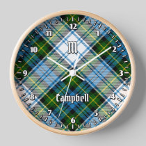 Campbell Dress Tartan Clock