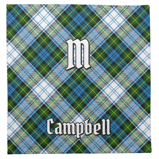 Campbell Dress Tartan Cloth Napkin (Front)