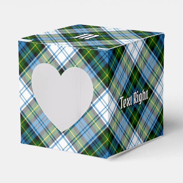 Campbell Dress Tartan Favor Boxes (Front Side)