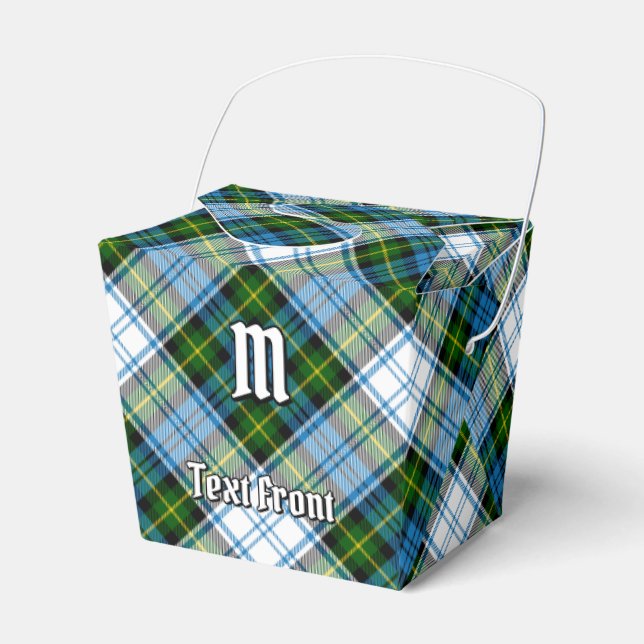 Campbell Dress Tartan Favor Boxes (Front Side)