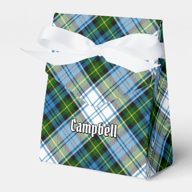 Campbell Dress Tartan Favor Boxes (Front Side)