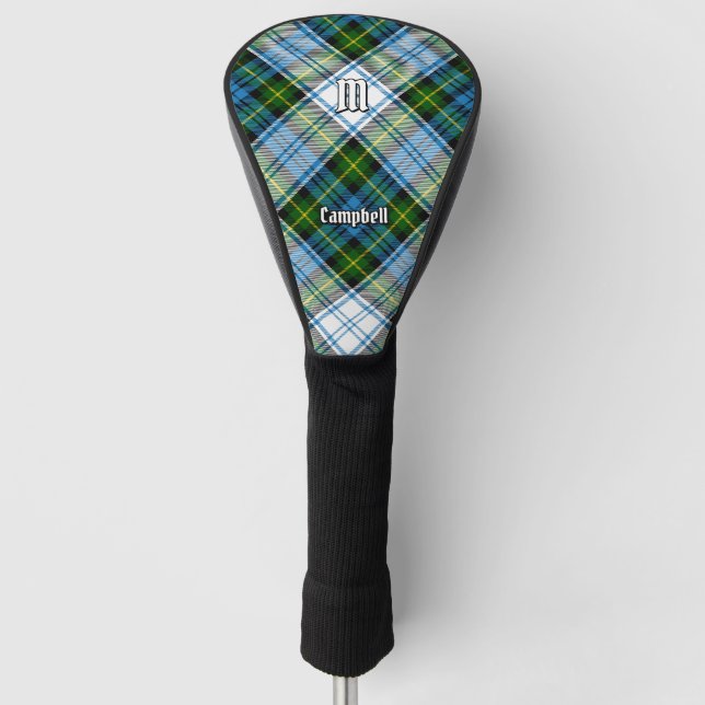 Campbell Dress Tartan Golf Head Cover (Front)