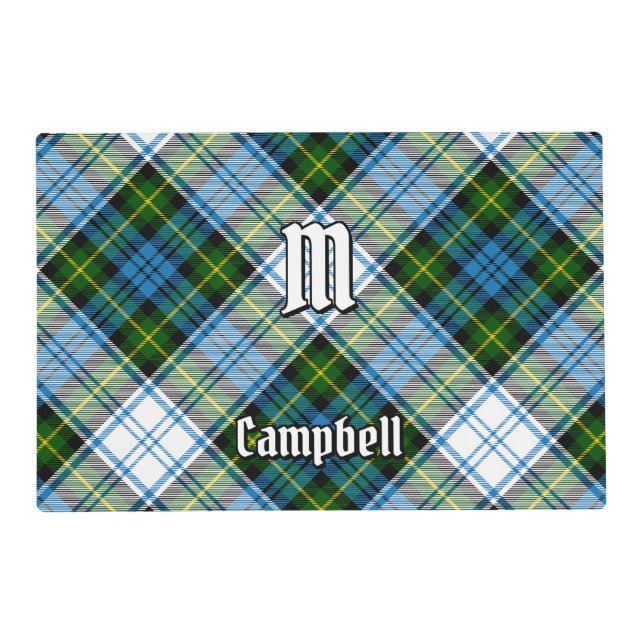Campbell Dress Tartan Placemat (Front)