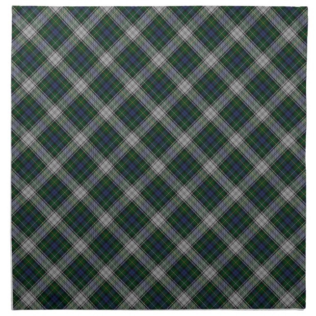 Campbell Dress Tartan Plaid Small Cloth Napkin (Front)