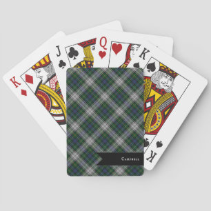 Campbell Dress Tartan Plaid Small Poker Cards
