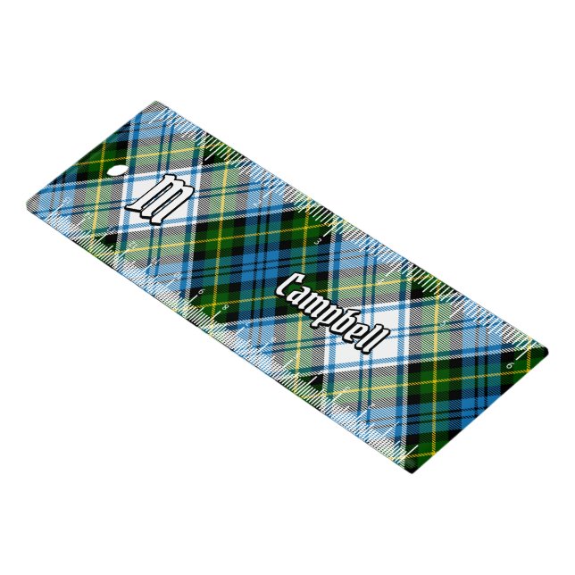 Campbell Dress Tartan Ruler (Angled)