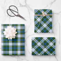 Campbell Dress Tartan Wrapping Paper Sheets