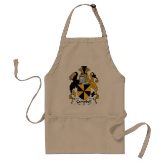 Campbell Family Crest Adult Apron
