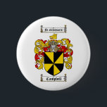 CAMPBELL FAMILY CREST -  CAMPBELL COAT OF ARMS BUTTON<br><div class="desc">CAMPBELL FAMILY CREST -  CAMPBELL COAT OF ARMS A coat of arms is also sometimes called a Family Crest,  Code of Arms or Family Shield</div>