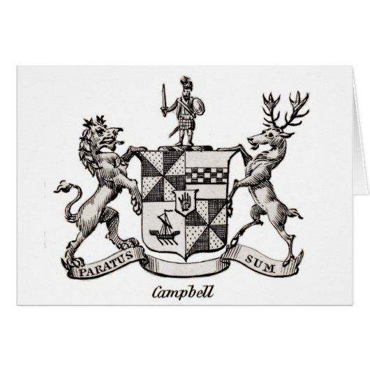 CAMPBELL FAMILY CREST CARDS (Front Horizontal)