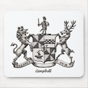 CAMPBELL FAMILY CREST MOUSE PAD