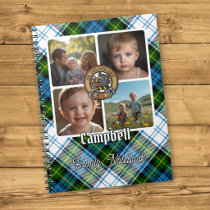 Campbell Family Photo Collage Notebook