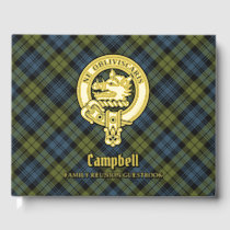 Campbell Family Reunion Foil Guest Book