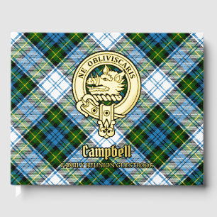 Campbell Family Reunion Foil Guest Book