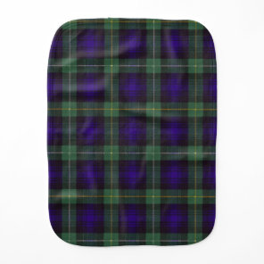 Campbell of Argyll clan Plaid Scottish tartan Baby Burp Cloth