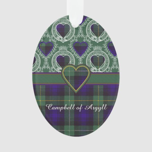 Campbell of Argyll clan Plaid Scottish tartan Ornament