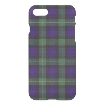 Campbell Of Argyll Clan Plaid Scottish Tartan Iphone Se/8/7 Case by TheTartanShop at Zazzle
