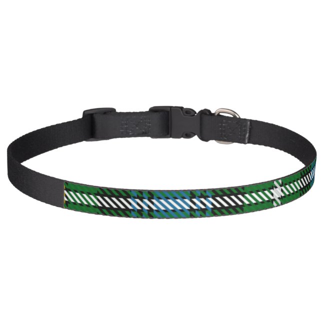 Campbell of Argyll Clan Tartan Pet Collar (Front)