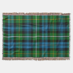 Campbell of Argyll Clan Tartan Throw Blanket