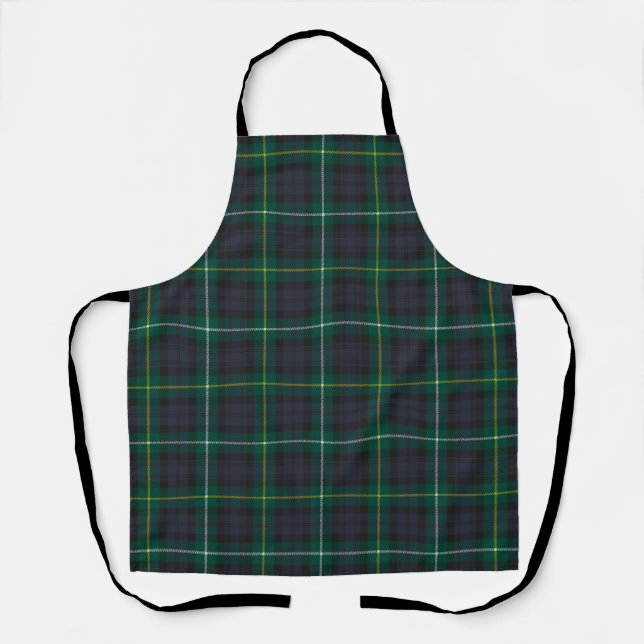 Campbell of Argyll Modern Tartan Plaid Pattern Apron (Front)