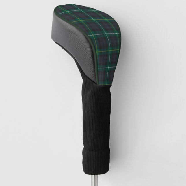 Campbell of Argyll Modern Tartan Plaid Pattern Golf Head Cover (Angled)