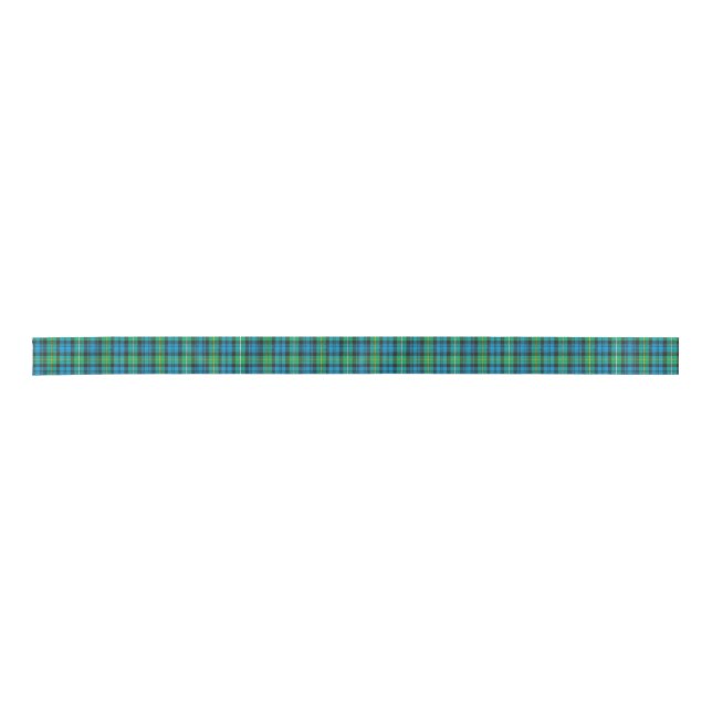 Campbell of Argyll Tartan Satin Ribbon (Front)