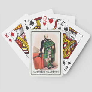 Campbell of Breadalbane Classic Scotland Poker Cards