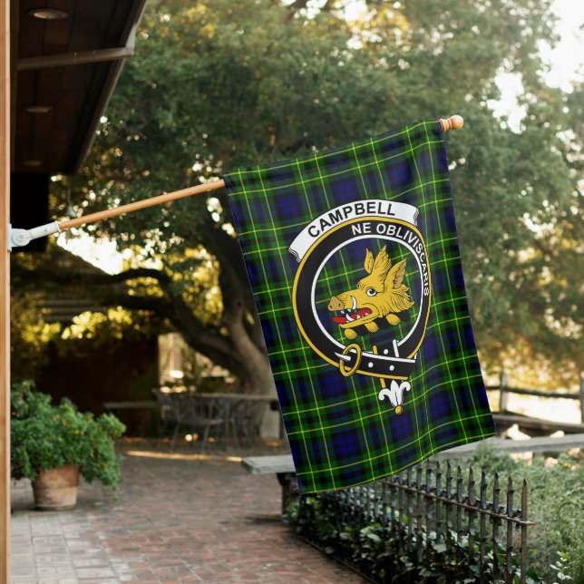 Campbell Of Breadalbane Modern Tartan Flag Clan Ba (In SItu)