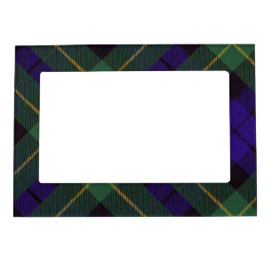 Campbell of Breadalbane Plaid Scottish tartan Magnetic Frame