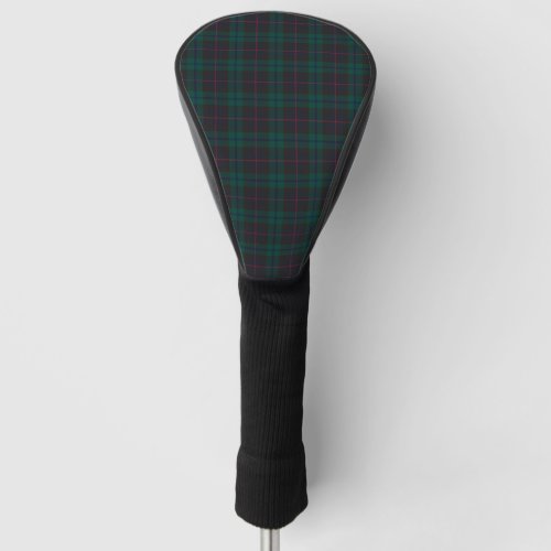 Campbell of Cawdor Modern Tartan Plaid Pattern Golf Head Cover