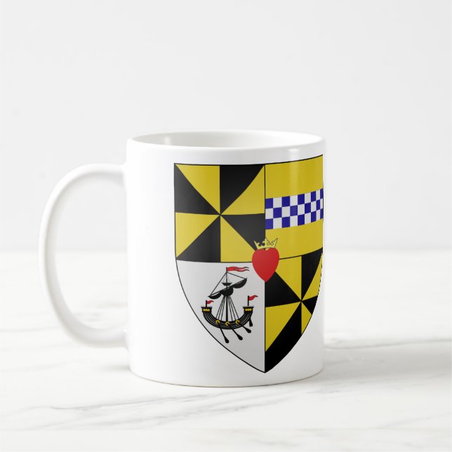 Campbell Of Glenlyon Arms Coffee Mug (Left)