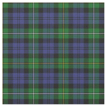 Campbell Of Loudoun Clan Tartan Fabric by thecelticflame at Zazzle