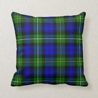 Campbell Plaid Tartan Throw Pillow